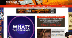 Desktop Screenshot of knoxvilleweekend.com